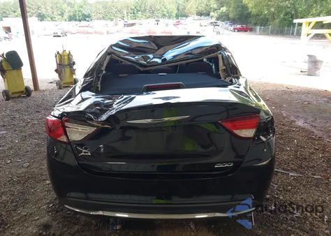 2015 Chrysler 200 Limited из США, поврежденный, VIN 1C3CCCAB1FN505048